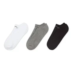 Nike Everyday Cushioned Unisex Adult Multi-Pack 3 Pair No Show Socks