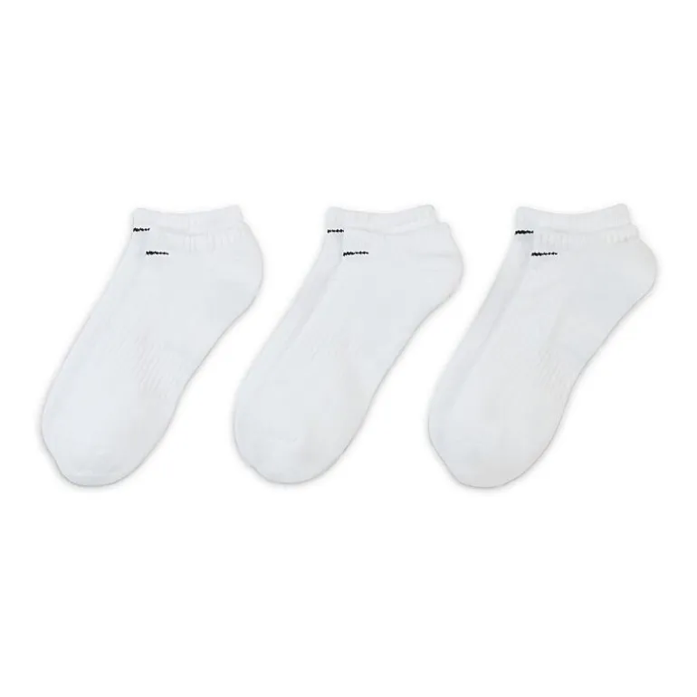 Nike Everyday Cushioned Unisex Adult Multi-Pack 3 Pair No Show Socks