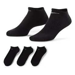 Nike Everyday Cushioned Unisex Adult Multi-Pack 3 Pair No Show Socks