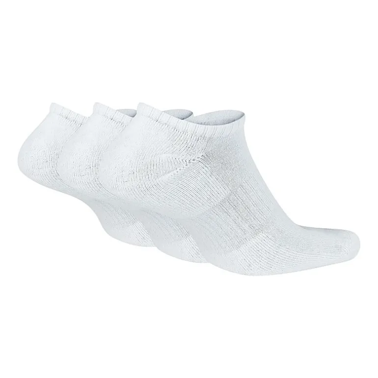 Nike Everyday Cushioned Unisex Adult Multi-Pack 3 Pair No Show Socks