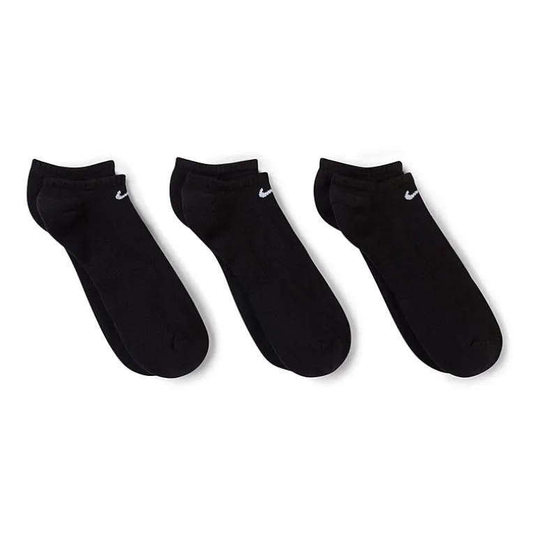 Nike Everyday Cushioned Unisex Adult Multi-Pack 3 Pair No Show Socks