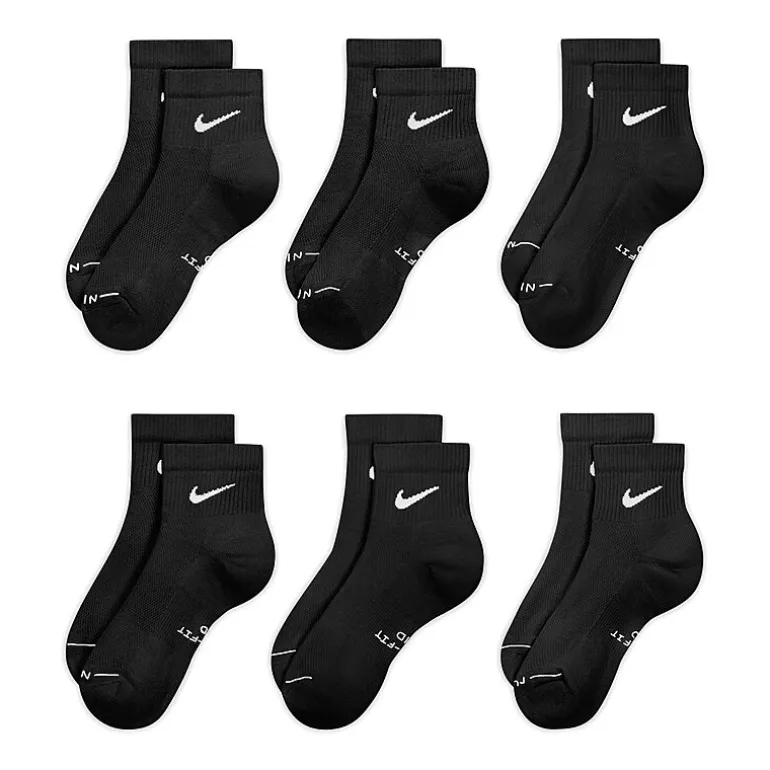 Nike Everyday Elevated Unisex Adult Quarter Ankle Socks