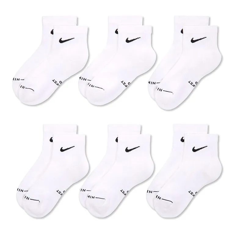 Nike Everyday Elevated Unisex Adult Quarter Ankle Socks
