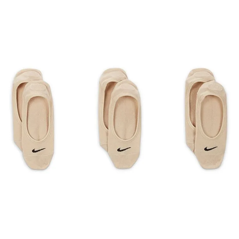 Nike Everyday Lightweight Womens Breathable Multi-Pack 3 Pair Liner Socks