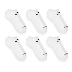 Nike Everyday Plus Cushioned Unisex Adult Multi-Pack 6 Pair No Show Socks