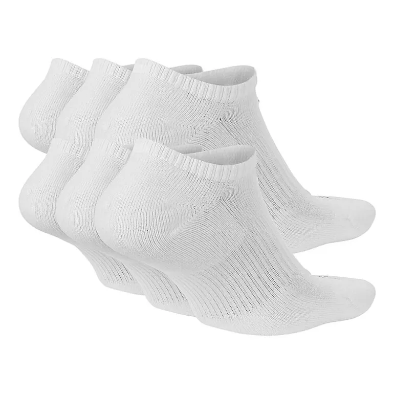 Nike Everyday Plus Cushioned Unisex Adult Multi-Pack 6 Pair No Show Socks