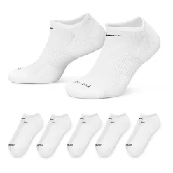 Nike Everyday Plus Cushioned Unisex Adult Multi-Pack 6 Pair No Show Socks