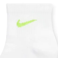 Nike Everyday Plus Cushioned Unisex Adult Breathable Multi-Pack 3 Pair Quarter Ankle Socks