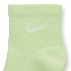 Nike Everyday Plus Cushioned Unisex Adult Breathable Multi-Pack 3 Pair Quarter Ankle Socks