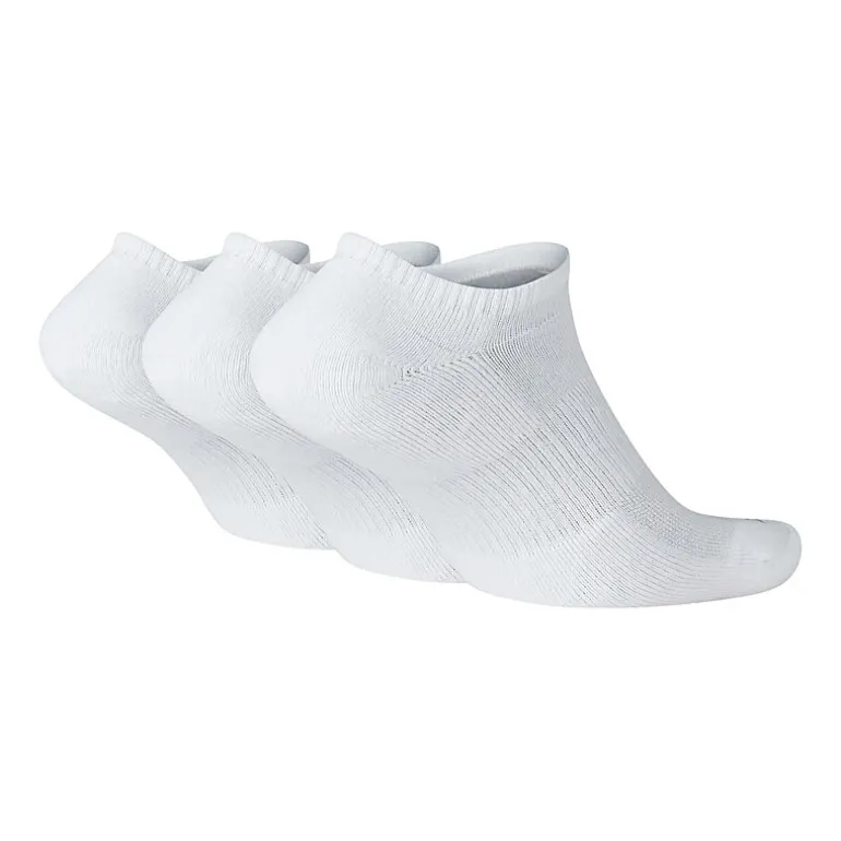 Nike Everyday Plus Cushioned Unisex Adult Multi-Pack 3 Pair No Show Socks