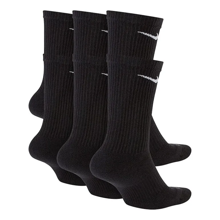 Nike Everyday Plus Cushioned Unisex 6 Pair Crew Socks