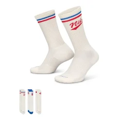 Nike Everyday Plus Throwback Unisex Adult 3 Pair Crew Socks