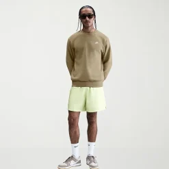 Nike Fleece Mens Crew Neck Long Sleeve Sweatshirt