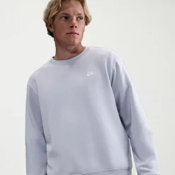Nike Fleece Mens Crew Neck Long Sleeve Sweatshirt