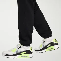 Nike Fleece Mens Cuffed Mid Rise Regular Fit Active Cargo Pant