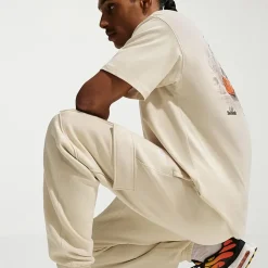 Nike Fleece Mens Cuffed Mid Rise Regular Fit Active Cargo Pant