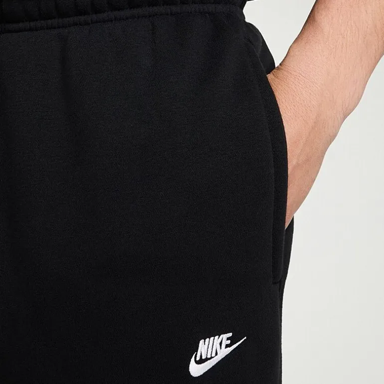 Nike Fleece Mens Cuffed Mid Rise Regular Fit Active Cargo Pant