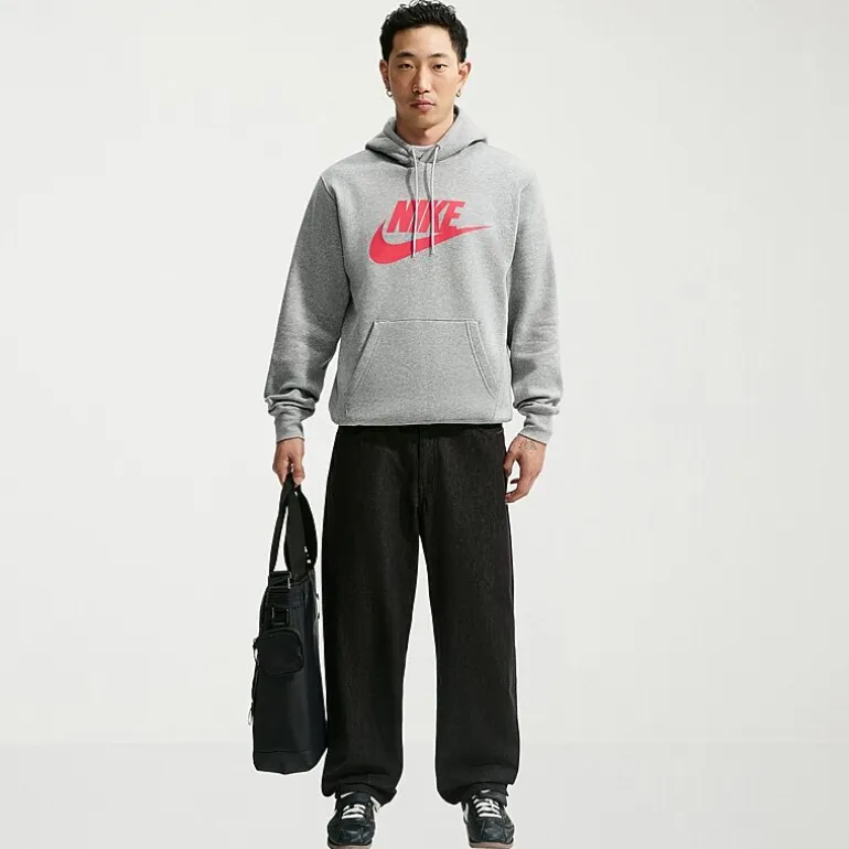 Nike Fleece Mens Long Sleeve Fleece Active Hoodie