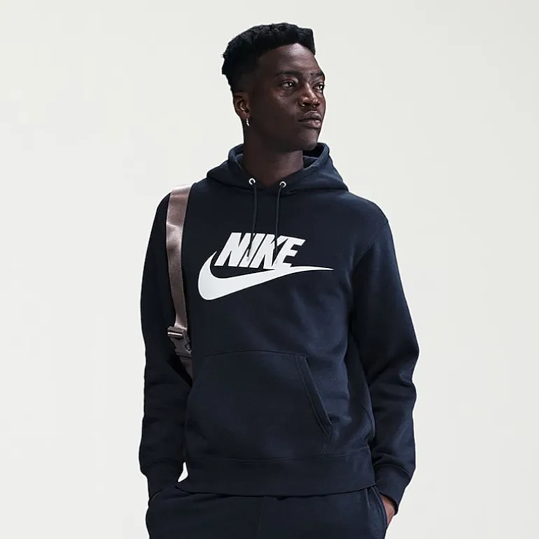 Nike Fleece Mens Long Sleeve Fleece Active Hoodie