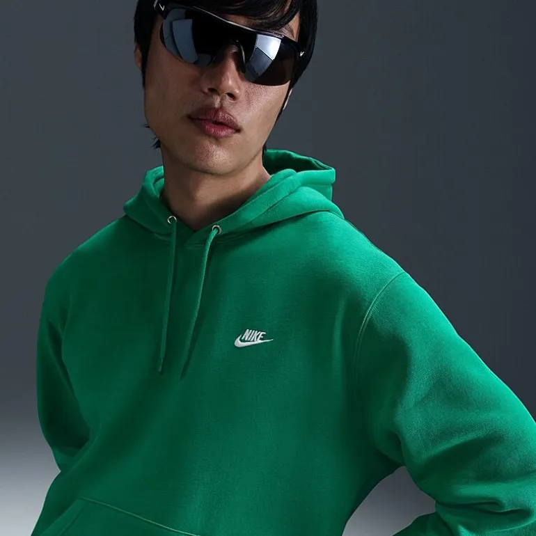 Nike Fleece Mens Long Sleeve Fleece Active Hoodie
