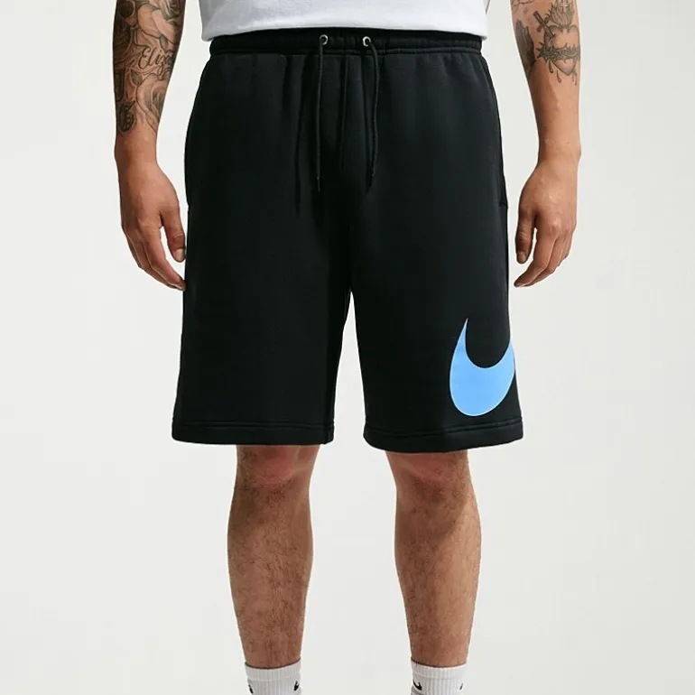 Nike Fleece Mens Mid Rise 11" Basketball Short