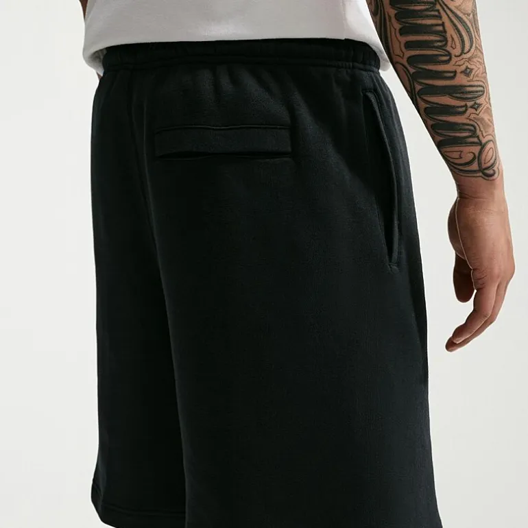 Nike Fleece Mens Mid Rise 11" Basketball Short