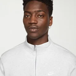 Nike Fleece Mens Mock Neck Long Sleeve Sweatshirt