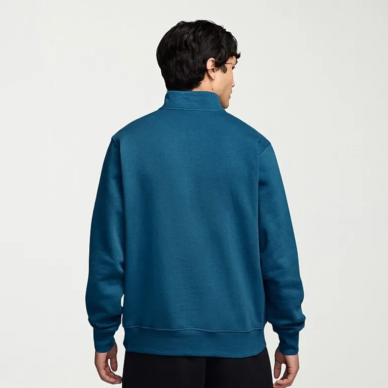 Nike Fleece Mens Mock Neck Long Sleeve Sweatshirt