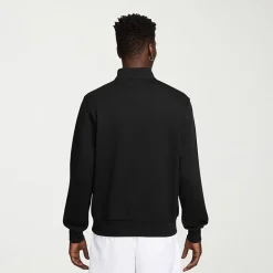 Nike Fleece Mens Mock Neck Long Sleeve Sweatshirt
