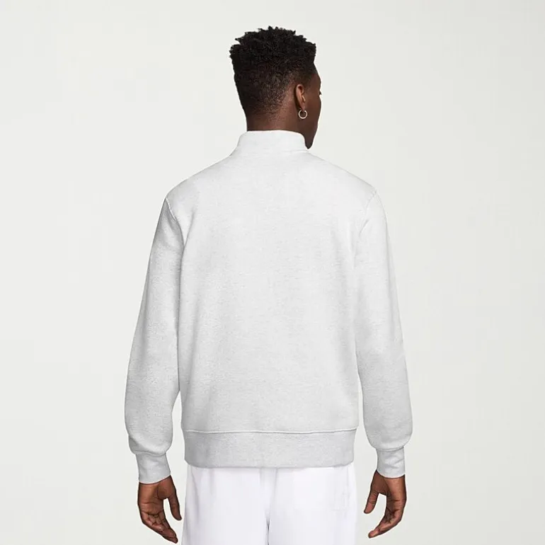 Nike Fleece Mens Mock Neck Long Sleeve Sweatshirt