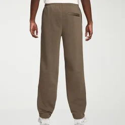 Nike Fleece Mens Straight Mid Rise Regular Fit Workout Pant
