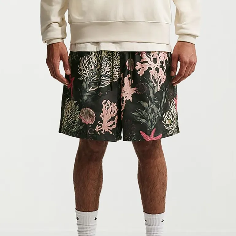 Nike Flow Mens 6" Mid Rise Workout Shorts