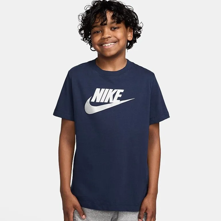 Nike Futura Big Kid Unisex Crew Neck Short Sleeve Regular Fit Graphic T-Shirt