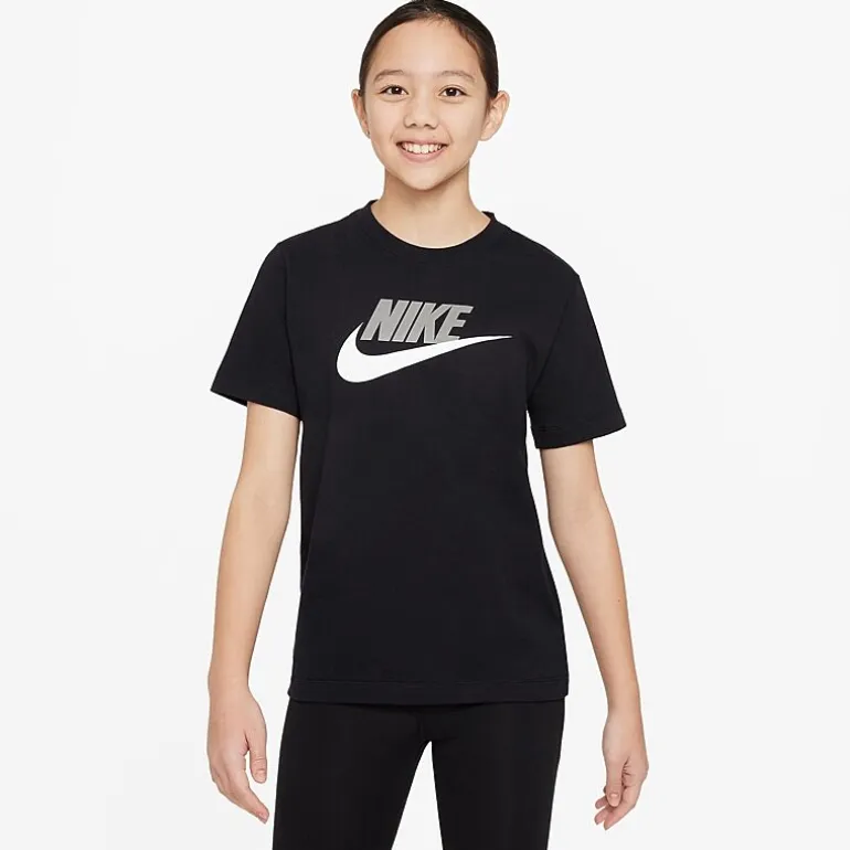 Nike Futura Big Kid Unisex Crew Neck Short Sleeve Regular Fit Graphic T-Shirt
