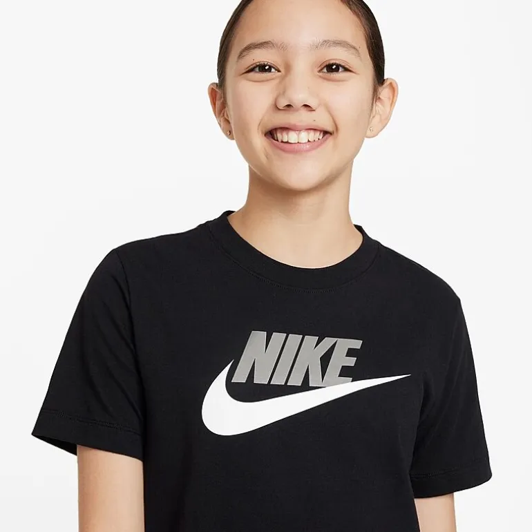 Nike Futura Big Kid Unisex Crew Neck Short Sleeve Regular Fit Graphic T-Shirt