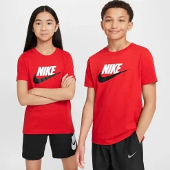 Nike Futura Big Kid Unisex Crew Neck Short Sleeve Regular Fit Graphic T-Shirt