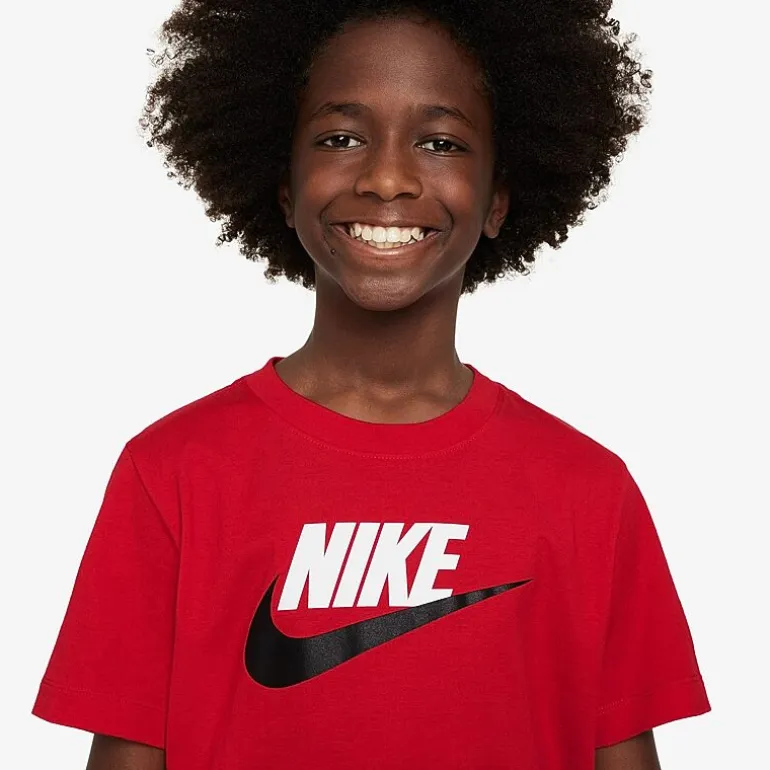 Nike Futura Big Kid Unisex Crew Neck Short Sleeve Regular Fit Graphic T-Shirt