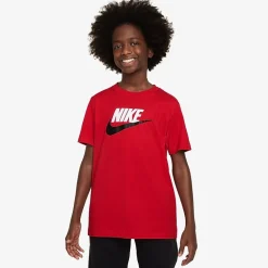 Nike Futura Big Kid Unisex Crew Neck Short Sleeve Regular Fit Graphic T-Shirt