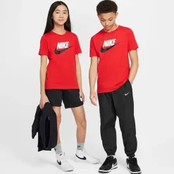 Nike Futura Big Kid Unisex Crew Neck Short Sleeve Regular Fit Graphic T-Shirt