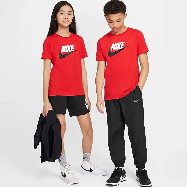Nike Futura Big Kid Unisex Crew Neck Short Sleeve Regular Fit Graphic T-Shirt
