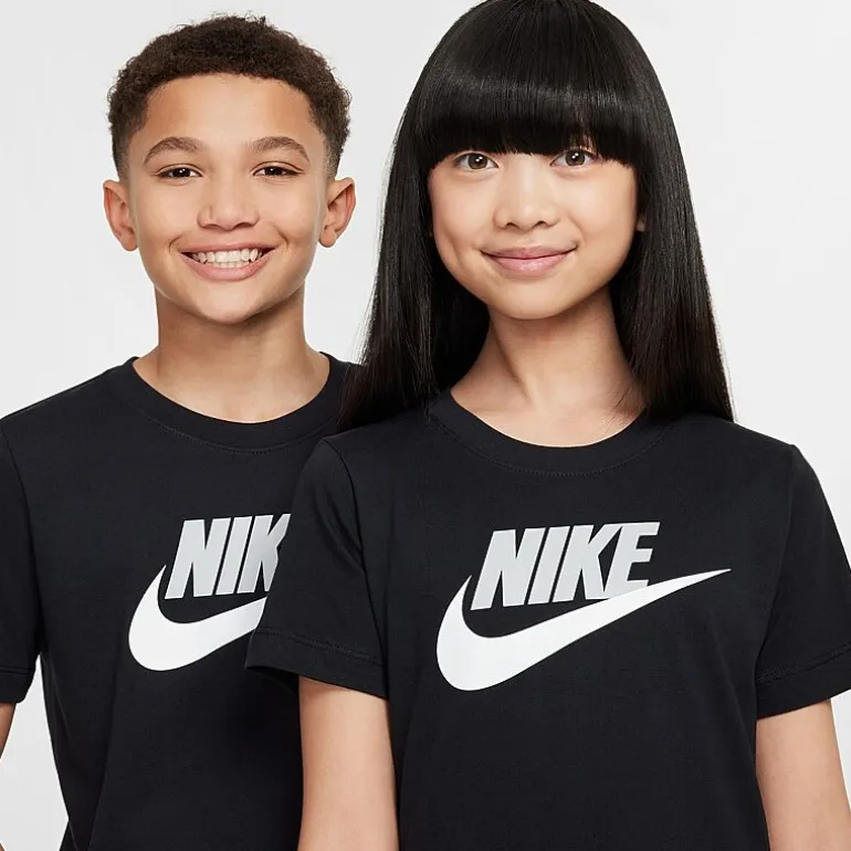 Nike Futura Big Kid Unisex Crew Neck Short Sleeve Regular Fit Graphic T-Shirt