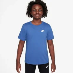 Nike Futura Big Kid Unisex Crew Neck Short Sleeve Regular Fit Graphic T-Shirt
