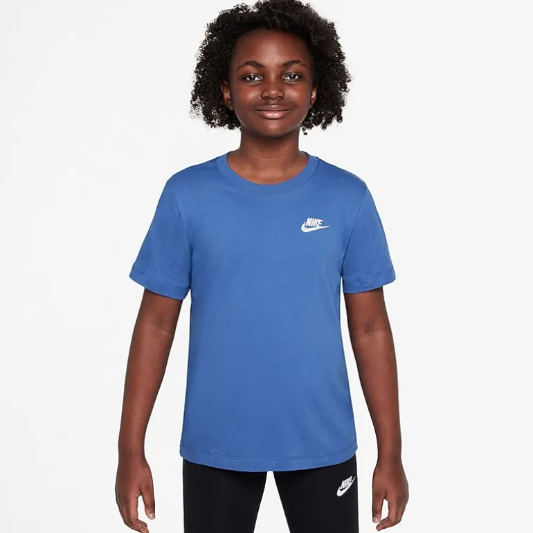Nike Futura Big Kid Unisex Crew Neck Short Sleeve Regular Fit Graphic T-Shirt
