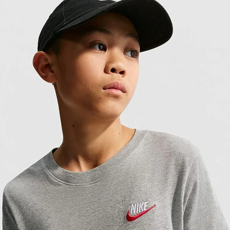 Nike Futura Big Kid Unisex Hooded Short Sleeve Active T-Shirt