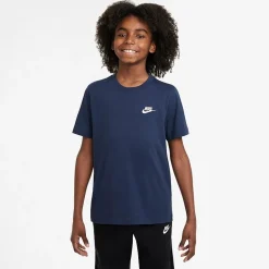 Nike Futura Big Kid Unisex Hooded Short Sleeve Active T-Shirt