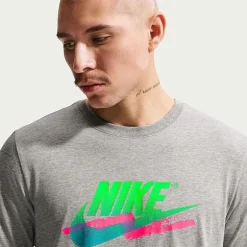 Nike Futura Mens Crew Neck Short Sleeve Classic Fit Graphic T-Shirt
