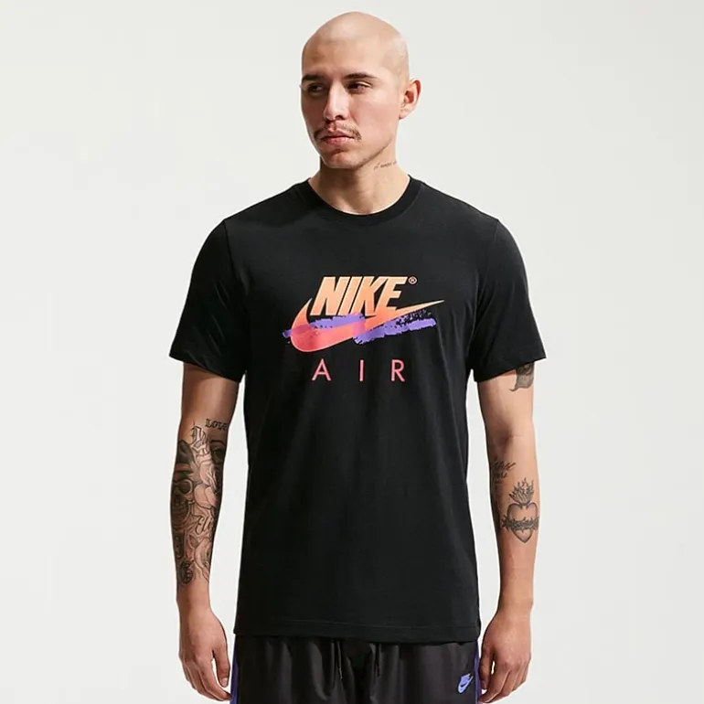 Nike Futura Mens Crew Neck Short Sleeve Classic Fit Graphic T-Shirt