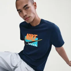 Nike Futura Mens Crew Neck Short Sleeve Classic Fit Graphic T-Shirt