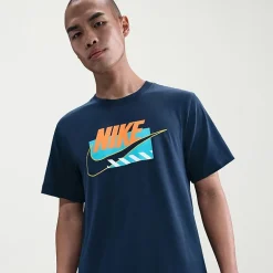 Nike Futura Mens Crew Neck Short Sleeve Classic Fit Graphic T-Shirt