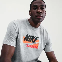 Nike Futura Mens Crew Neck Short Sleeve Classic Fit Graphic T-Shirt